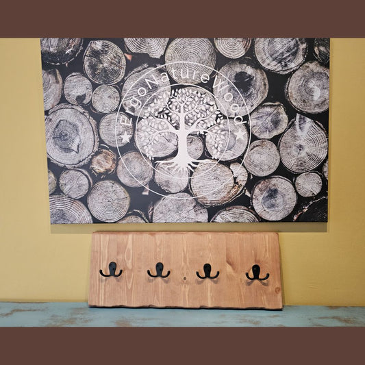 Perchero en pino macizo ErgoNatureood