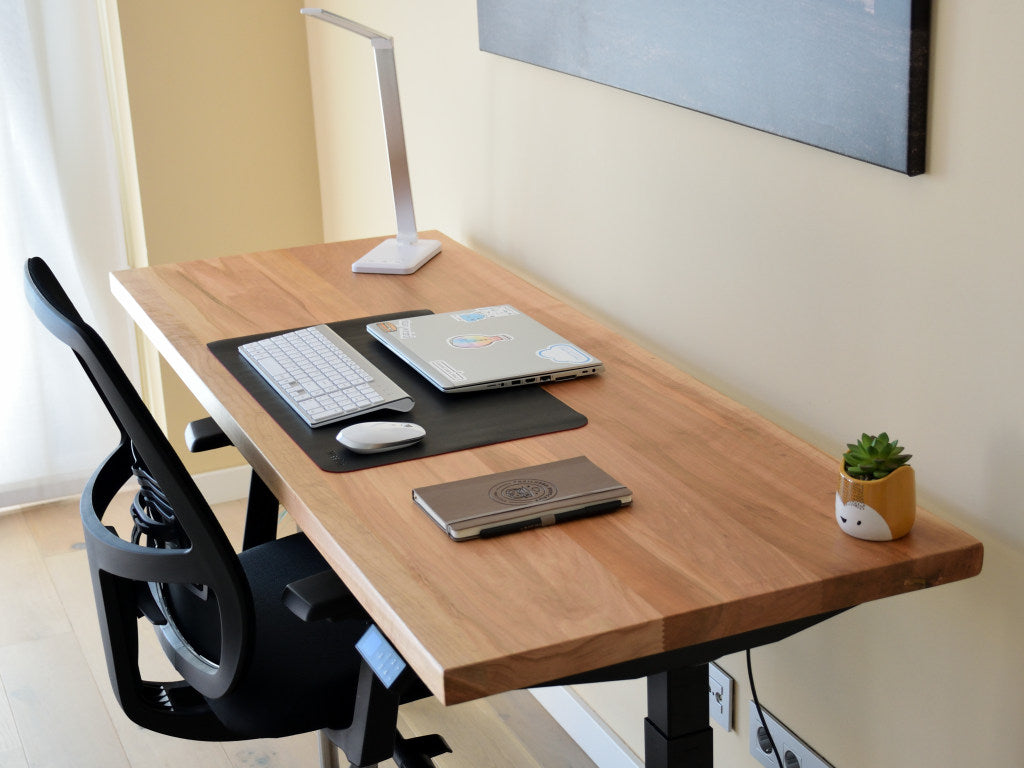 Mesa Elevable Madera Natural - Cerezo - Premium