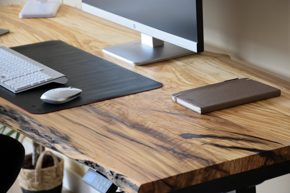 Mesa Elevable Madera Natural - Olivo - Premium