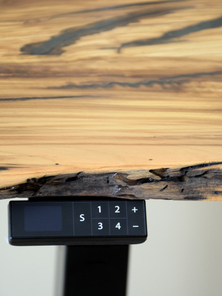 Mesa Elevable Madera Natural - Olivo - Premium