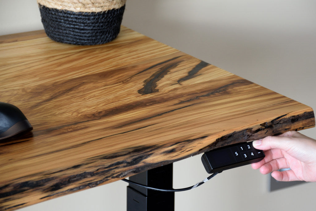 Mesa Elevable Madera Natural - Olivo - Premium