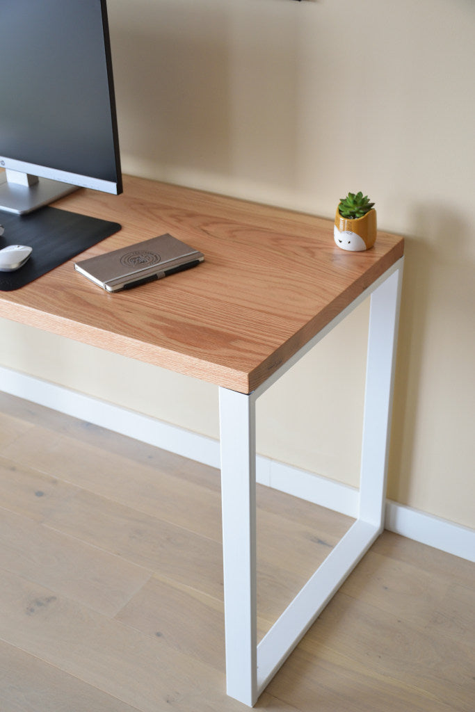 Mesa Madera Natural - Roble Rojo - Frame Deco Quality