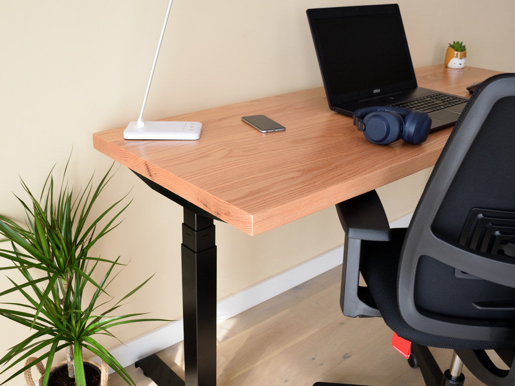 Mesa Madera Natural - Roble Rojo - Frame Office Quality
