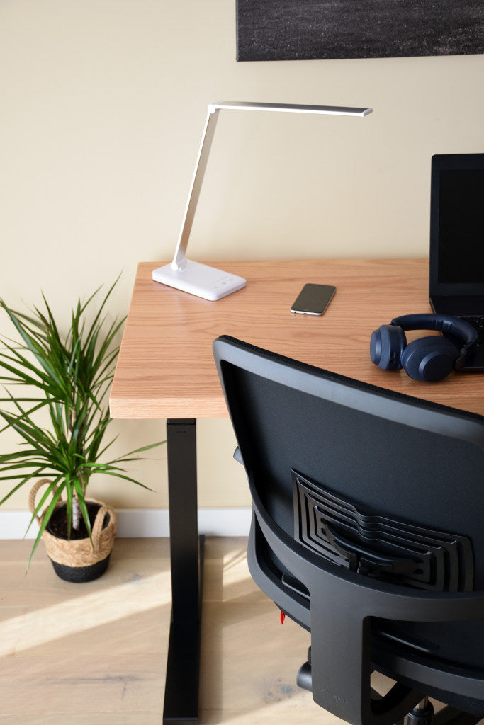 Mesa Madera Natural - Roble Rojo - Frame Office Quality