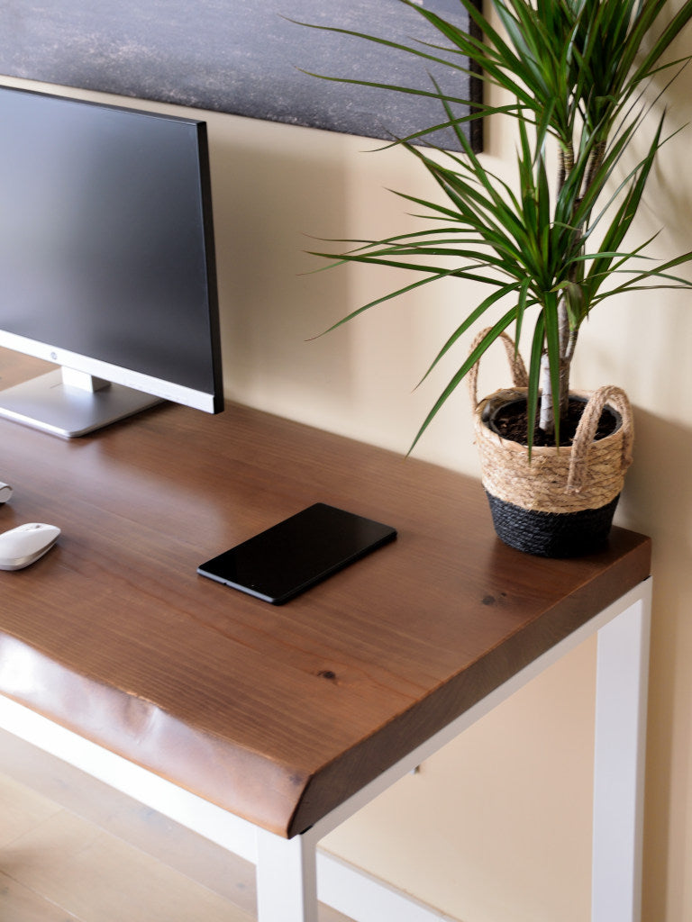 Mesa Madera Natural - Pino Ibero - Frame Deco Beauty