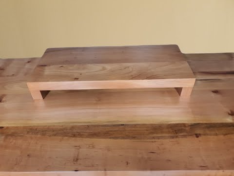 Elevador de monitor en madera de ErgoNatureWood