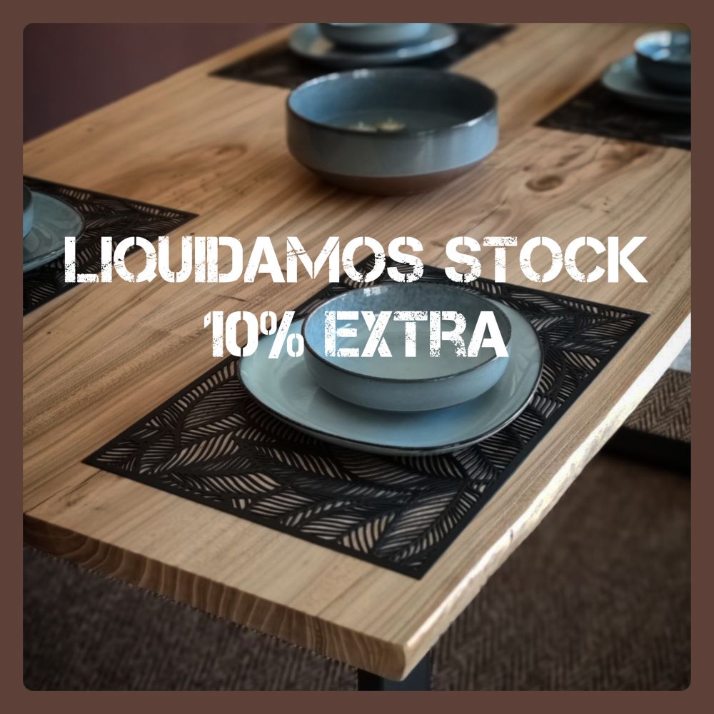 Black Wood Days - 10% Extra Mesas en Stock