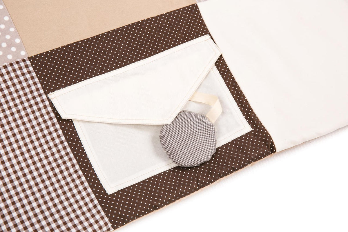 Baby Activity Mat, 100x100cm - Brown