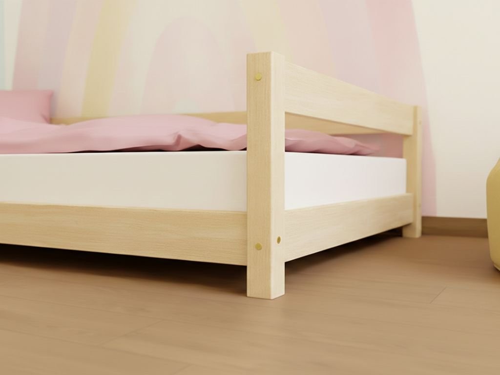 LUCKY Single Bed with Open Entrance – 80–90 cm Wide