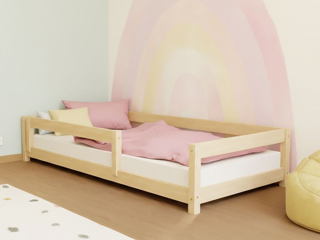 LUCKY Single Bed with Open Entrance – 80–90 cm Wide