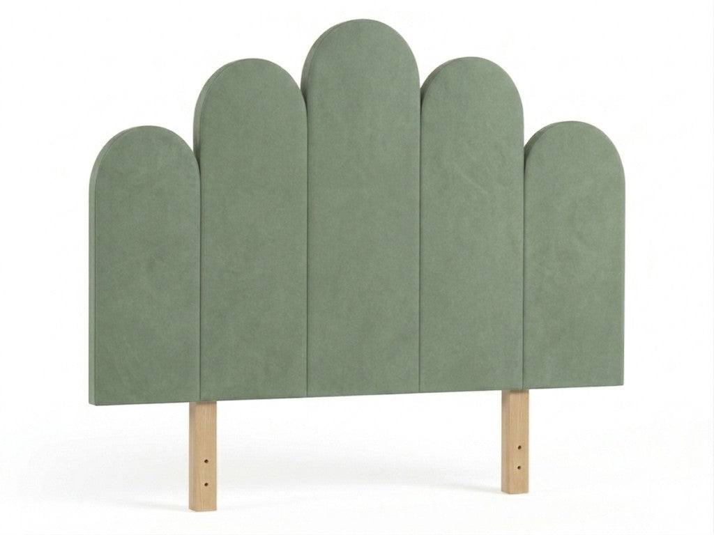 NOVA Arched Wooden Headboard – 90 cm