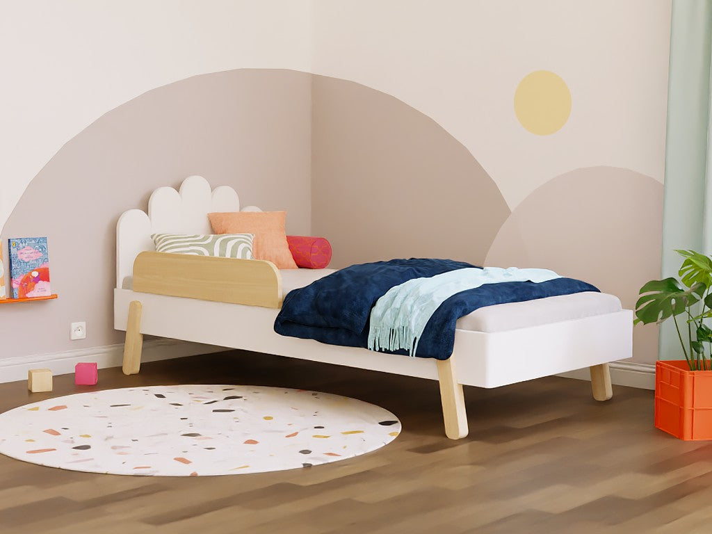 NOVA Arched Wooden Headboard – 90 cm