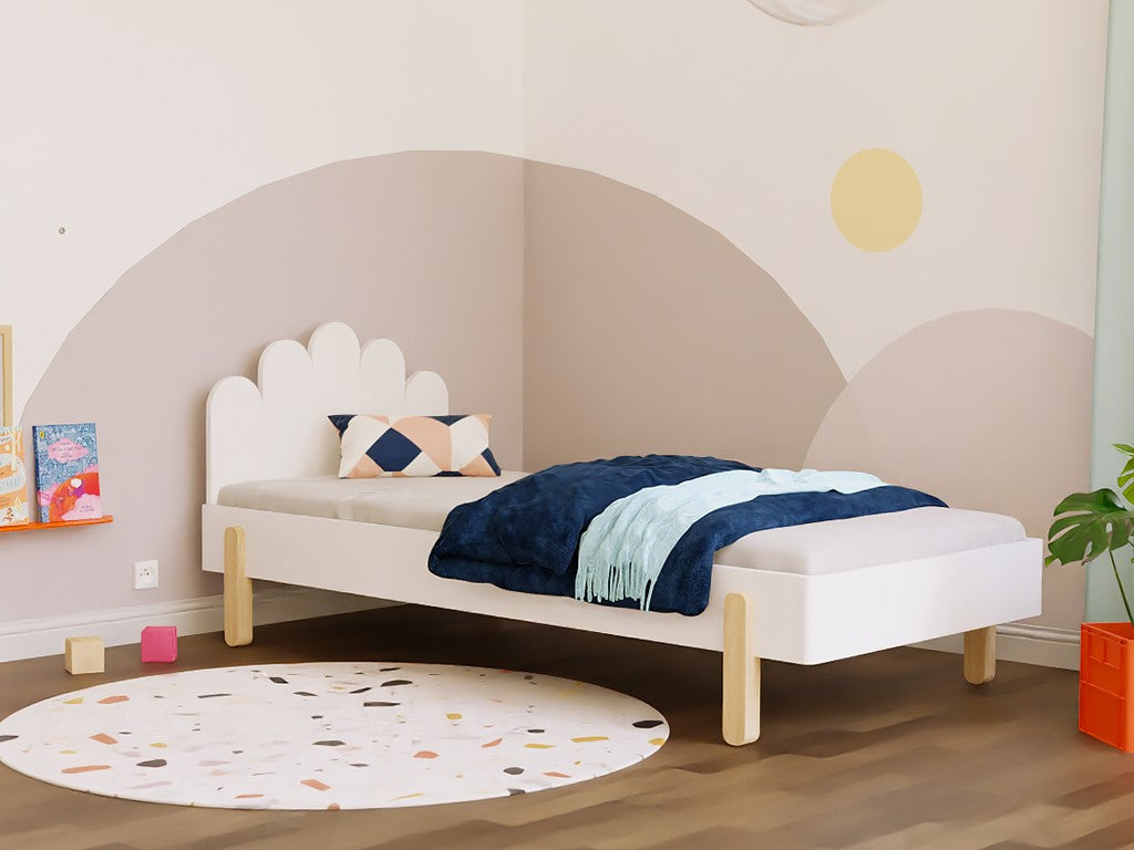 NOVA Arched Wooden Headboard – 90 cm