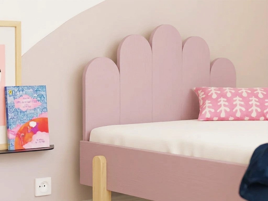 NOVA Arched Wooden Headboard – 90 cm