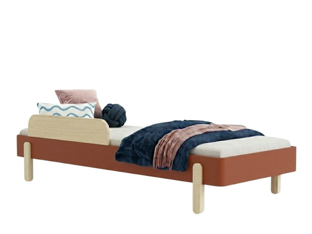 NOVA Wooden Single Bed – 90 × 200 cm