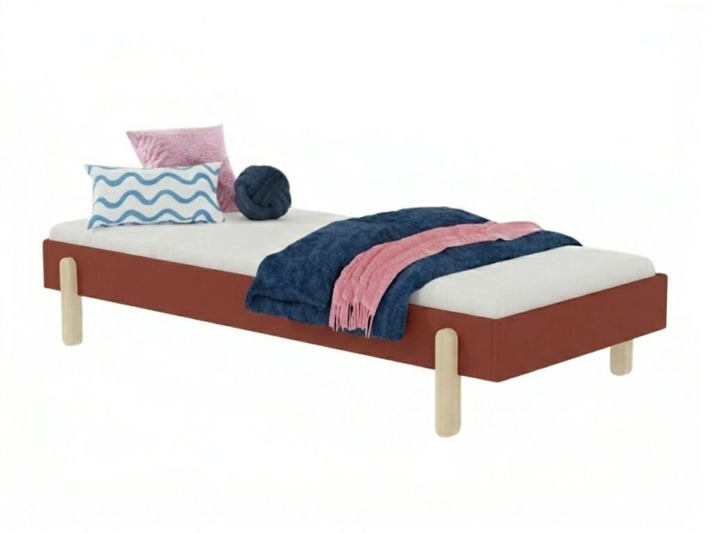 NOVA Wooden Single Bed – 90 × 200 cm