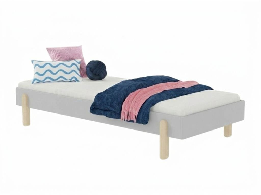 NOVA Wooden Single Bed – 90 × 200 cm