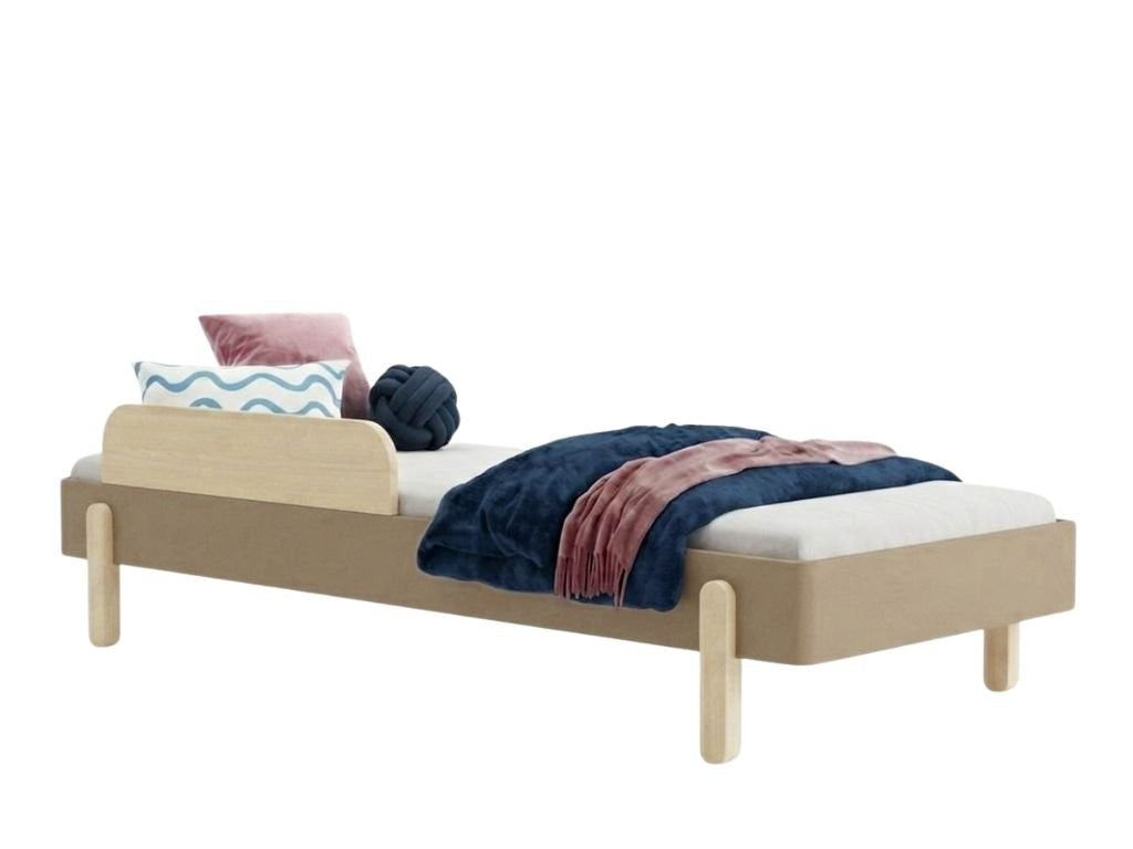 NOVA Wooden Single Bed – 90 × 200 cm