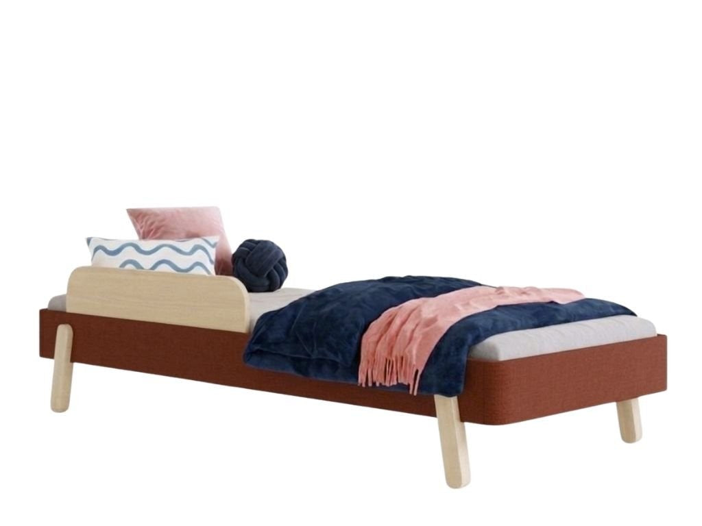 NOVA Wooden Single Bed – 90 × 200 cm