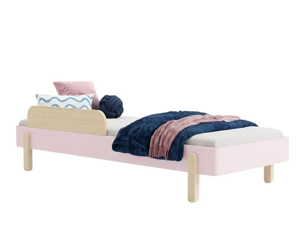 NOVA Wooden Single Bed – 90 × 200 cm