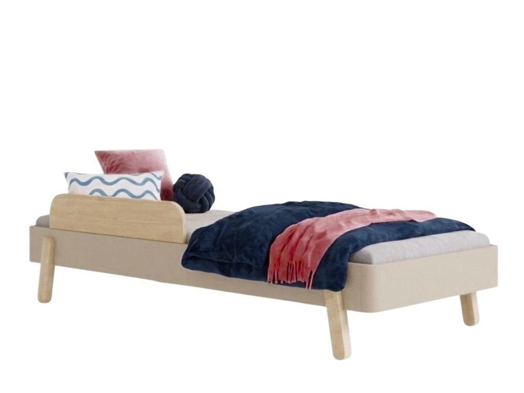 NOVA Wooden Single Bed – 90 × 200 cm