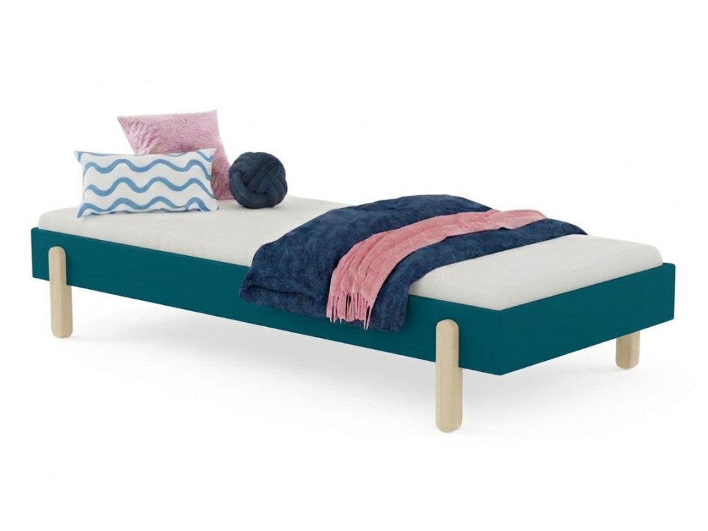 NOVA Wooden Single Bed – 90 × 200 cm