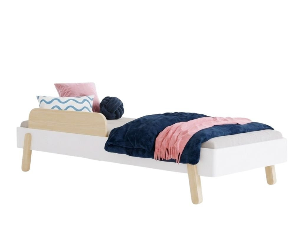 NOVA Wooden Single Bed – 90 × 200 cm