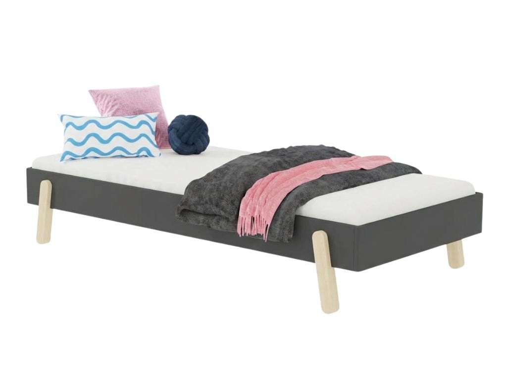 NOVA Wooden Single Bed – 90 × 200 cm