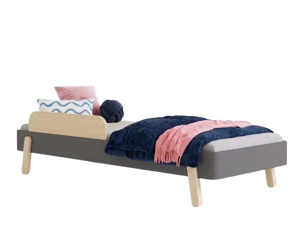 NOVA Wooden Single Bed – 90 × 200 cm