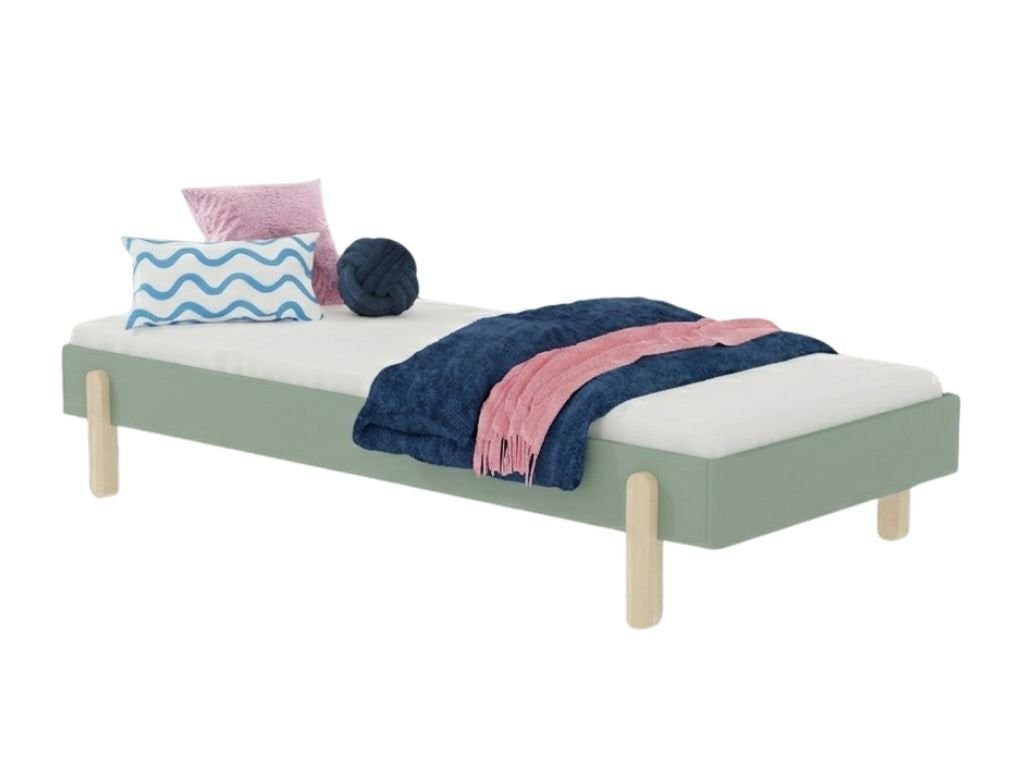 NOVA Wooden Single Bed – 90 × 200 cm