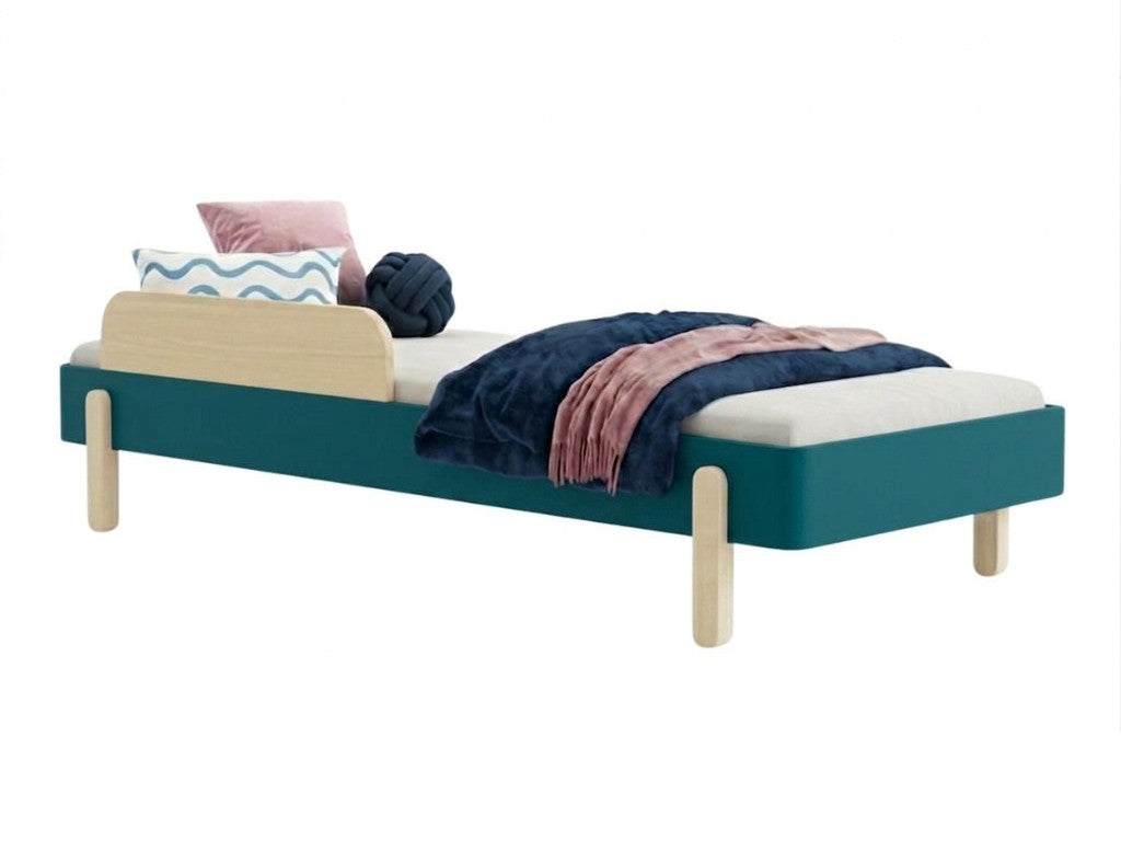 NOVA Wooden Single Bed – 90 × 200 cm