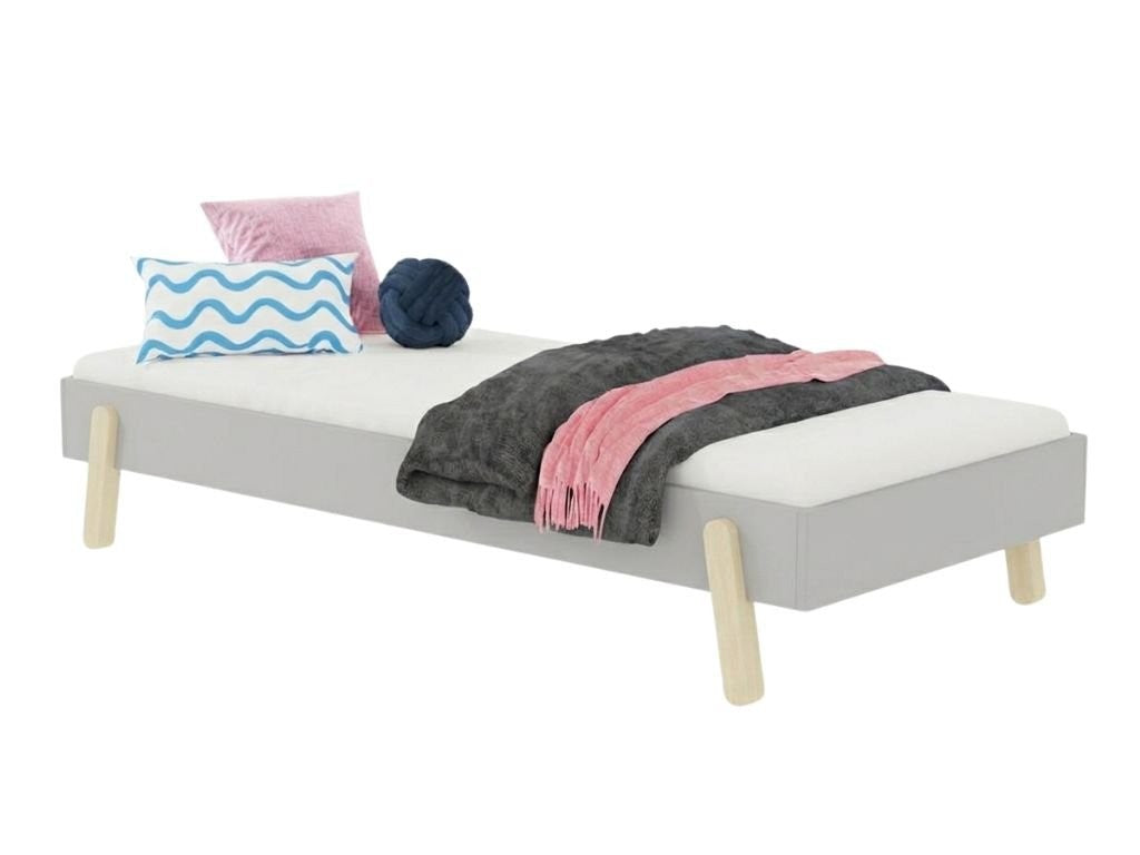 NOVA Wooden Single Bed – 90 × 200 cm