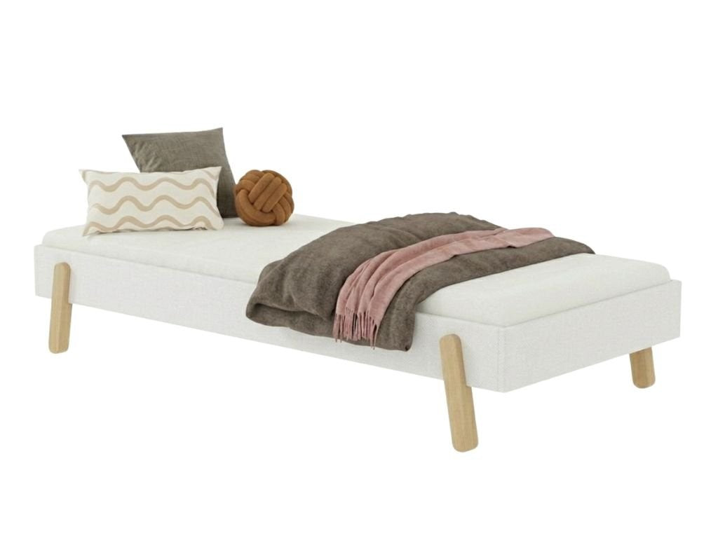 NOVA Wooden Single Bed – 90 × 200 cm