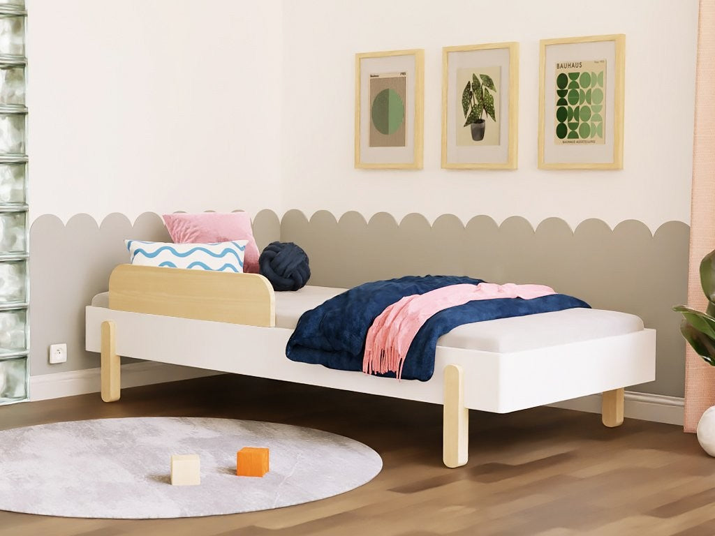 NOVA Wooden Single Bed – 90 × 200 cm
