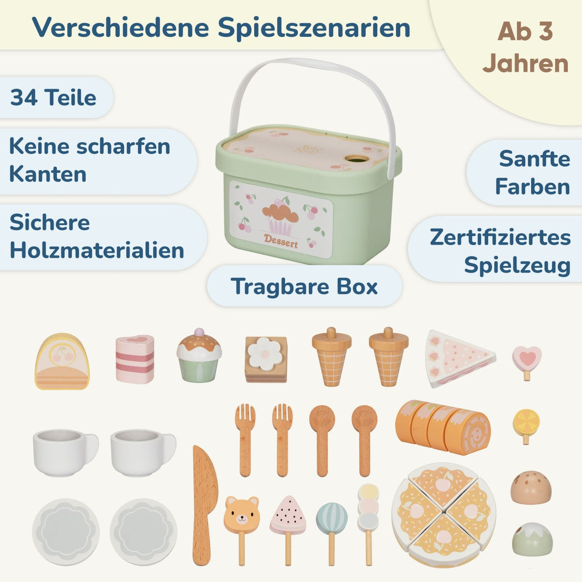 BusyKids Afternoon Tea Play Set