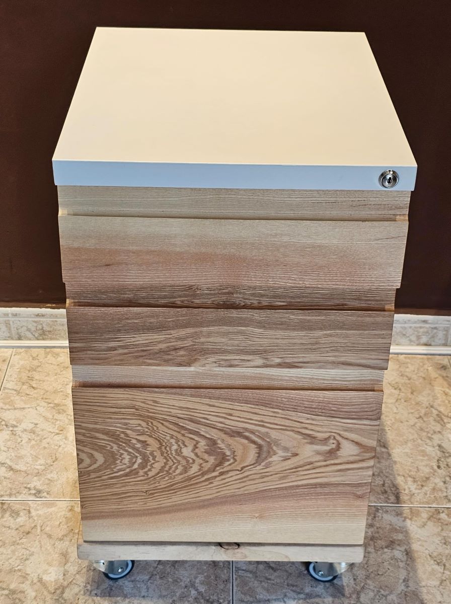 Cajonera de madera maciza ErgoNatureWood