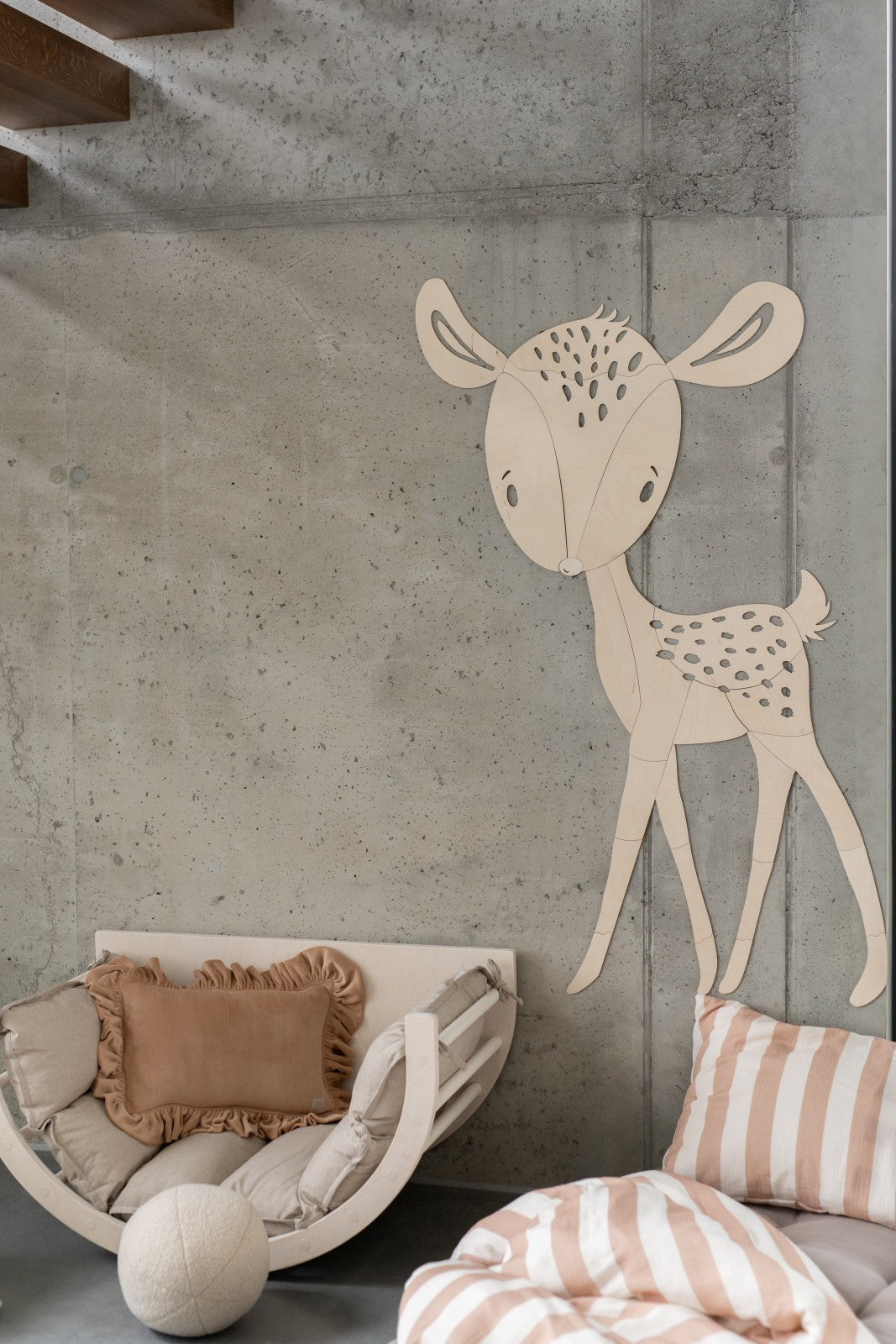 Deer Forest Animal - Wooden Wall Decoration