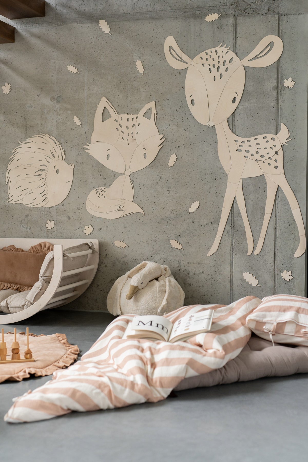 Deer Forest Animal - Wooden Wall Decoration