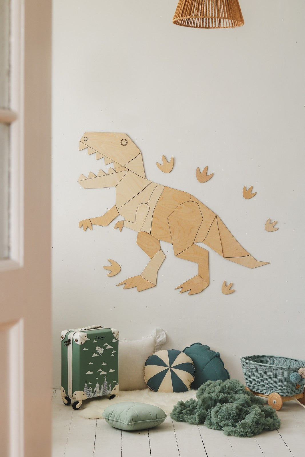 Dinosaur T-Rex – Wooden Wall Decoration