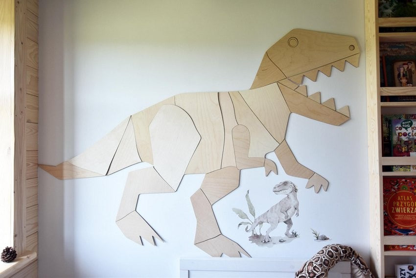 Dinosaur T-Rex – Wooden Wall Decoration