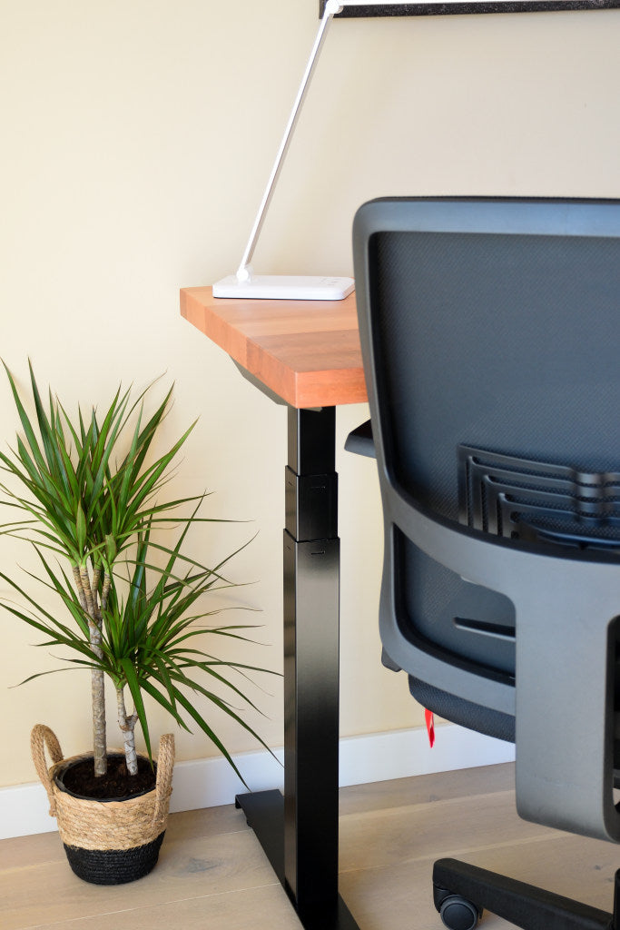 Mesa Elevable Madera Natural - Caoba - Premium