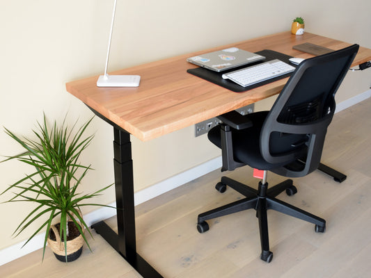 Mesa Elevable Madera Natural - Cerezo - Premium