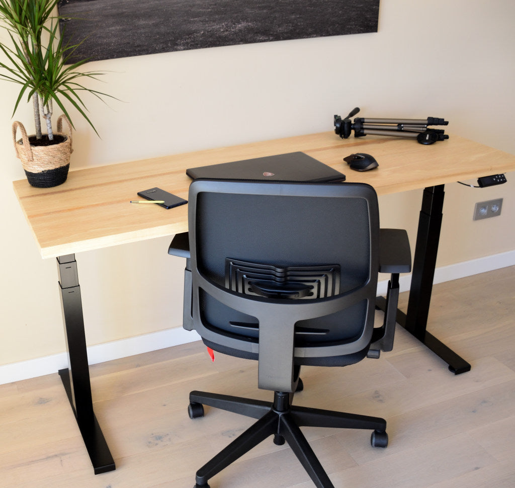 Mesa Elevable Madera Natural - Iroko - Quality