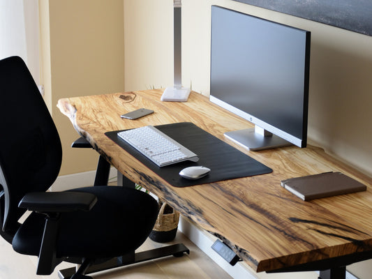 Mesa Elevable Madera Natural - Olivo - Premium