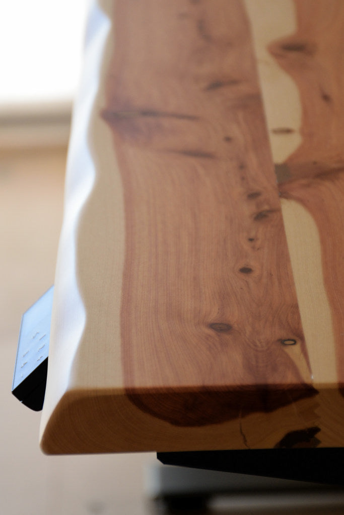 Mesa Elevable Madera Natural - Sabina - Premium