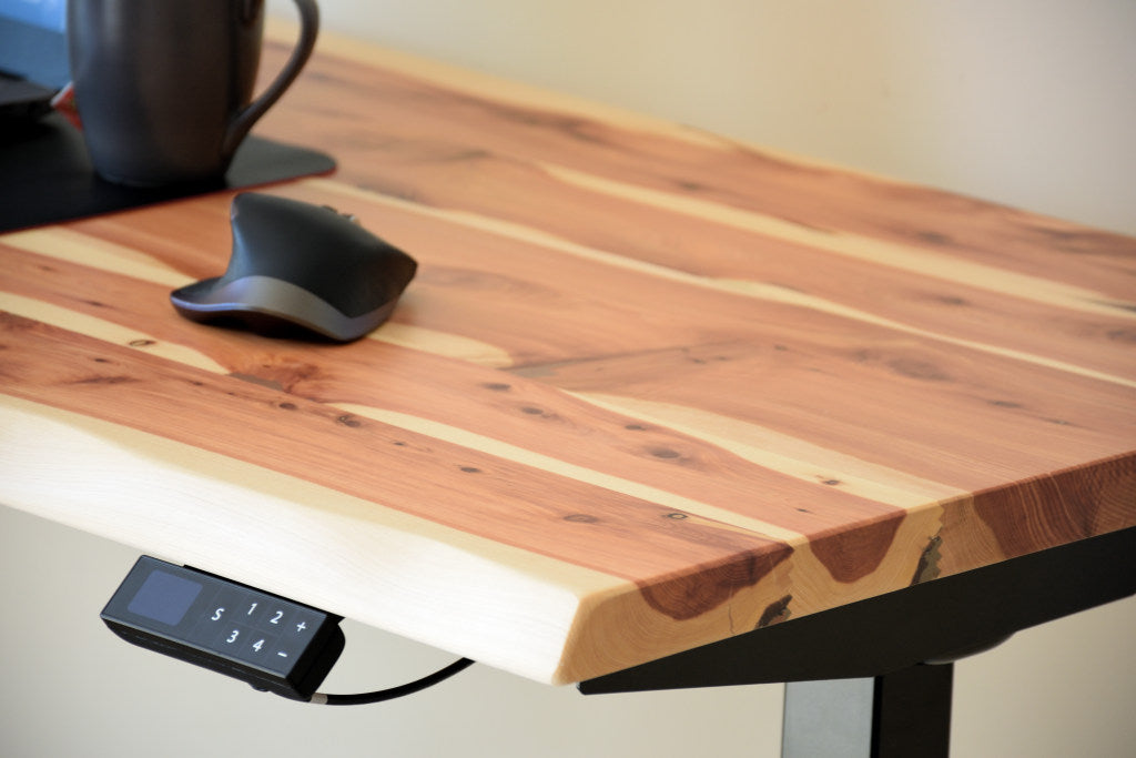 Mesa Elevable Madera Natural - Sabina - Premium