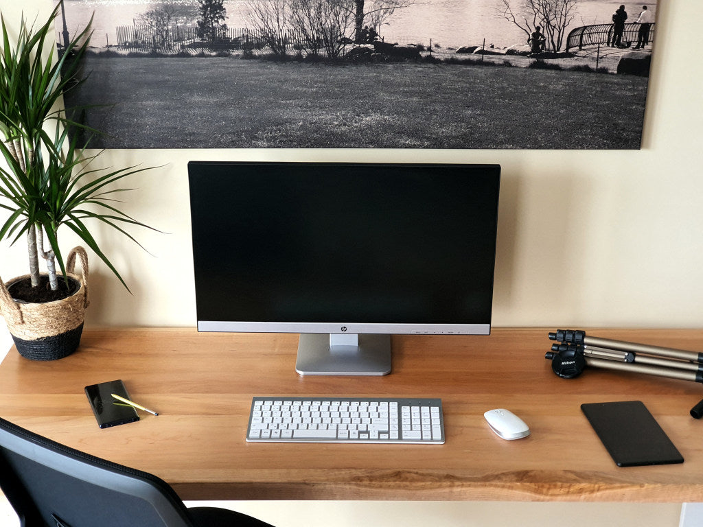 Mesa Madera Natural - Cerezo - Frame Deco Premium