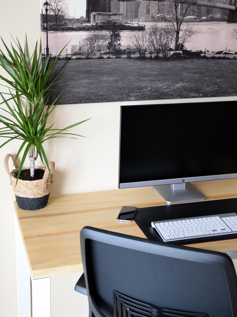 Mesa Madera Natural - Iroko - Frame Deco Quality