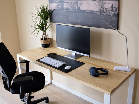 Mesa Madera Natural - Iroko - Frame Deco Quality