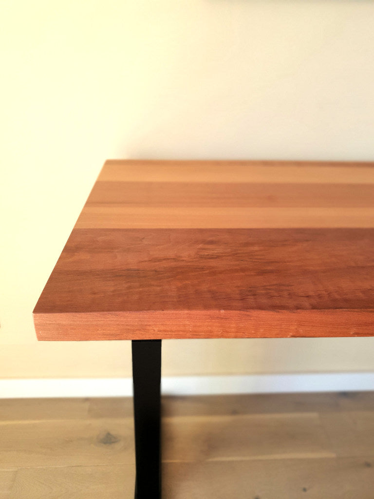 Mesa Madera Natural - Caoba - Frame Office Premium